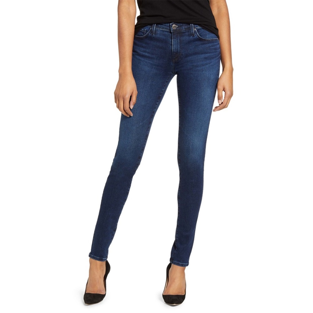 AG Adriano Goldschmied Women's Skinny Jeans - Dark Blue